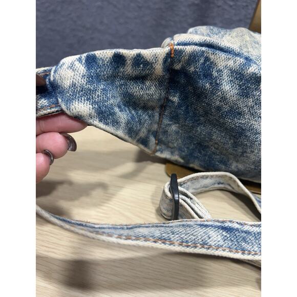 Vintage 80s Shane Denim Fannypack Acid Stone Washed Made In Taiwan - Picture 5 of 8